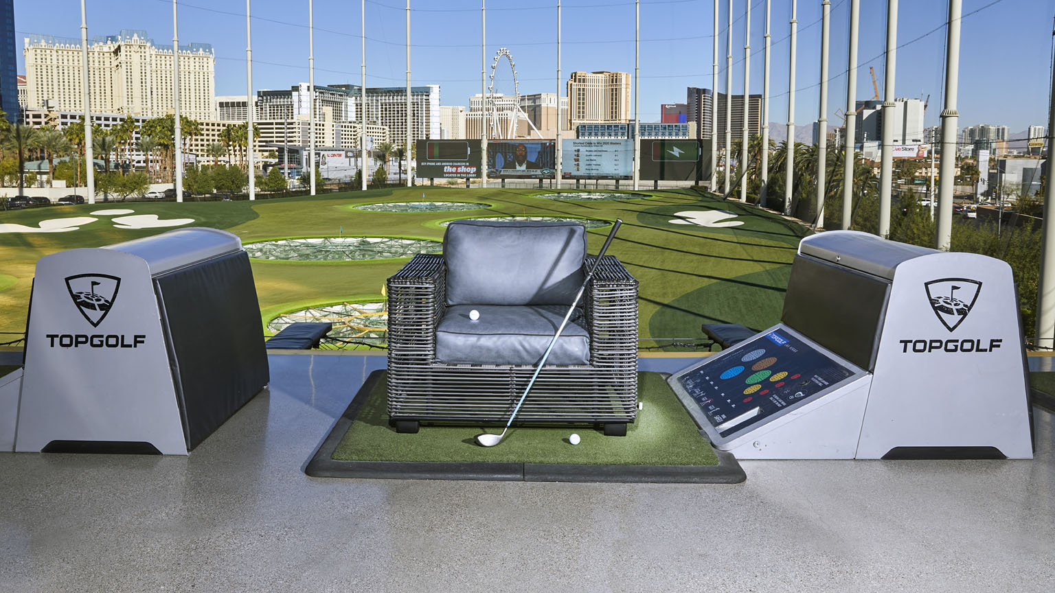 Woodard-Commercial Top Golf Luxury Deep Seating Chair